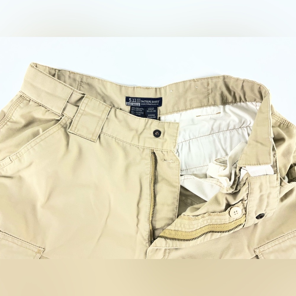 5.11 Tactical TDU Ripstop Men's Khaki Pants Size 35.5 - 39 Style 74003 - Picture 6 of 14